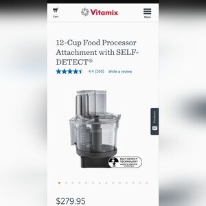 Cuisinart PowerPrep Plus 14-Cup Food Processor - White and Red